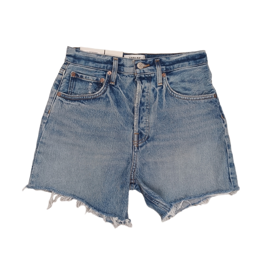 Agolde Riley high rise shorts 25